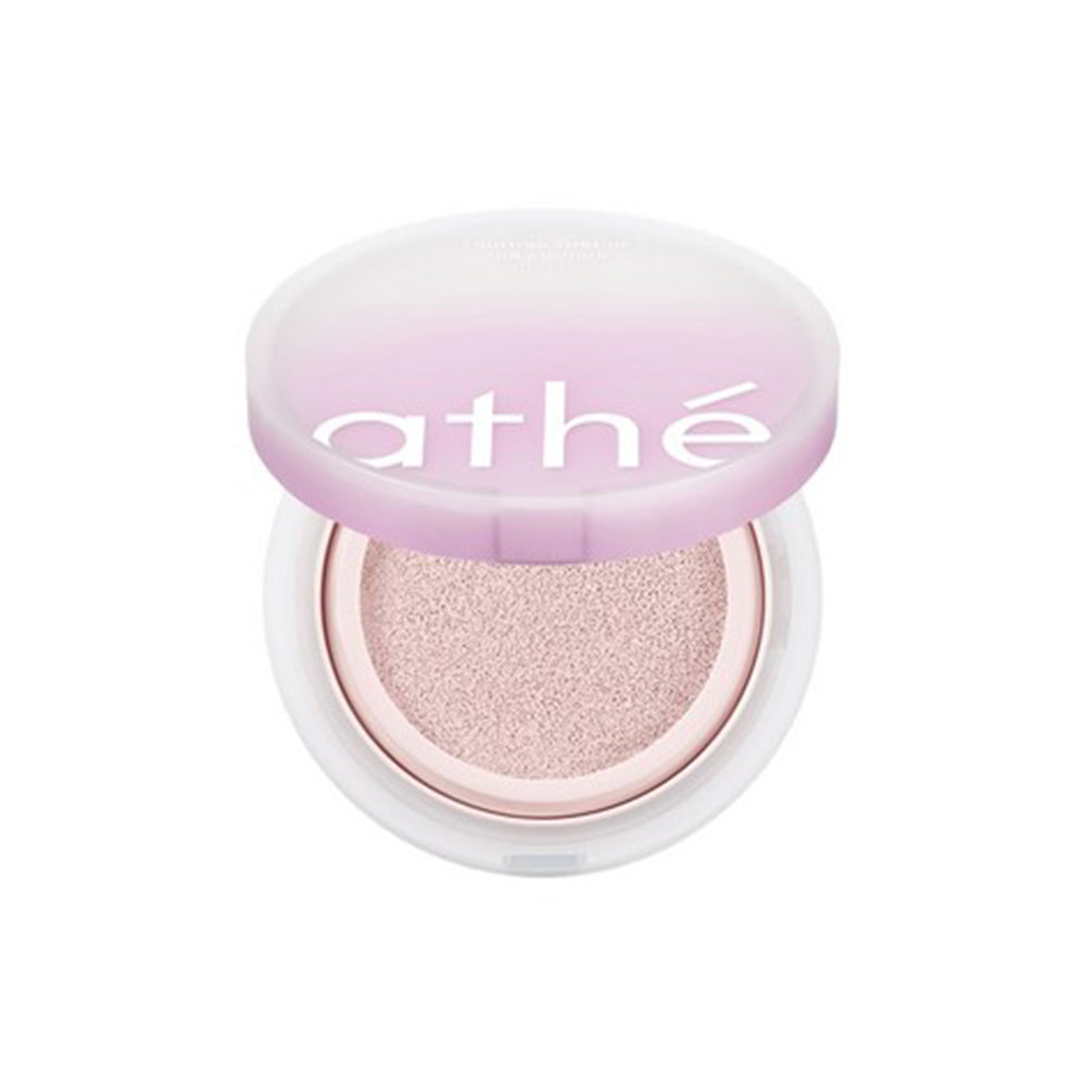 athe Vegan Relief Lighting Tone Up Sun Cushion SPF50+ PA++++ 12g Misty Purple