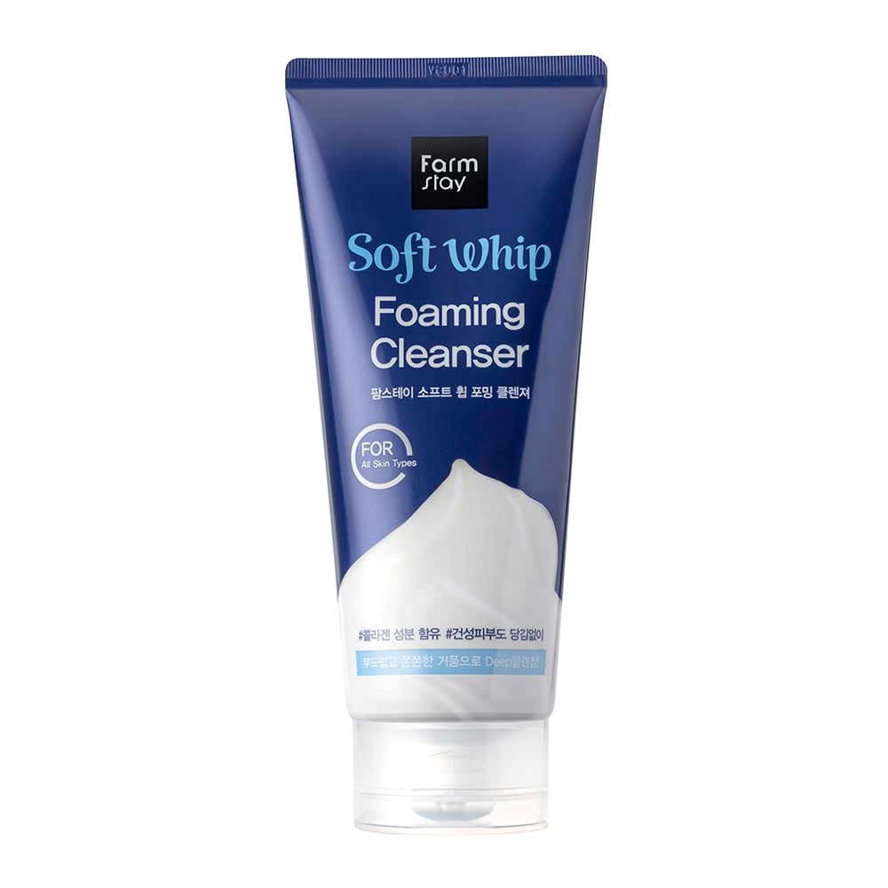 [Farmstay] Soft Whip Foaming Cleanser-180ml