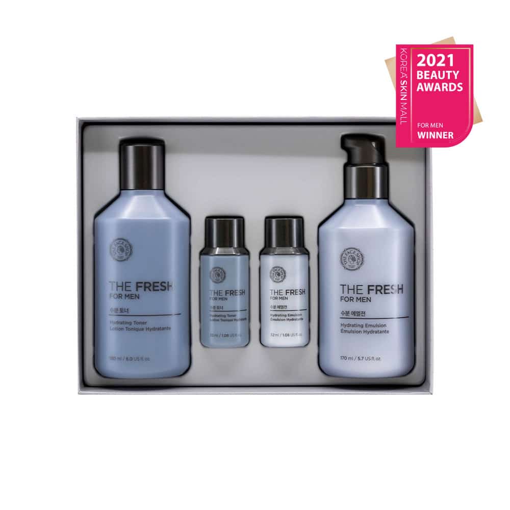 [THE FACE SHOP] The Fresh For Men Hydrating Facial Skincare Set