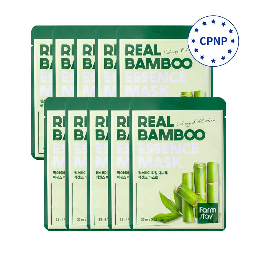 [Farmstay] Real Bamboo Essence Mask-10sheets