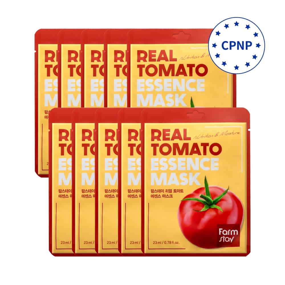 [Farmstay] Real Tomato Essence Mask-10sheets