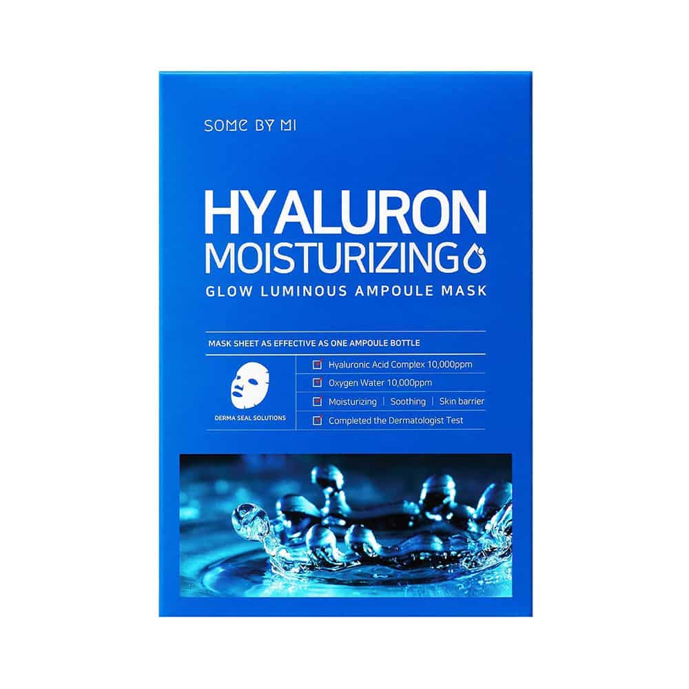 [SOME BY MI] Hyaluronic Moisturizing Glow Luminous Ample Mask-10ea