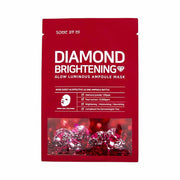 [SOME BY MI] Red Diamond Brightening Glow Luminous Ampoule Mask-10ea