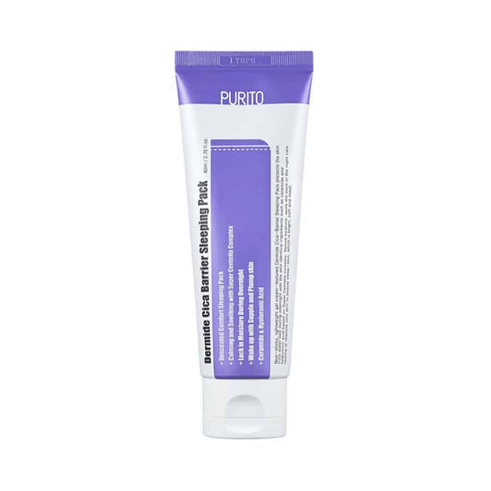 [PURITO] Dermide Cica Barrier Sleeping Pack-80ml