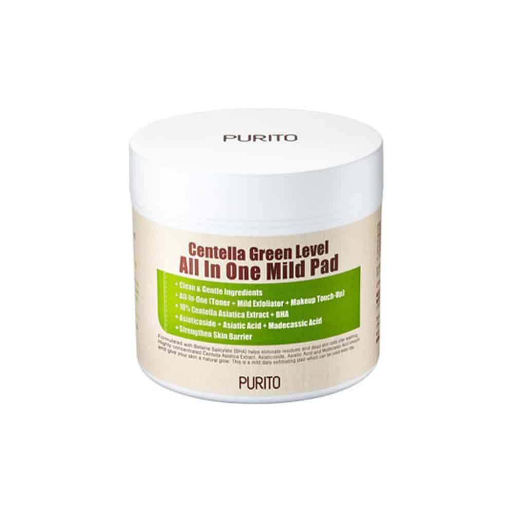 [PURITO] Centella Green Level All In One Mild Pad-130ml