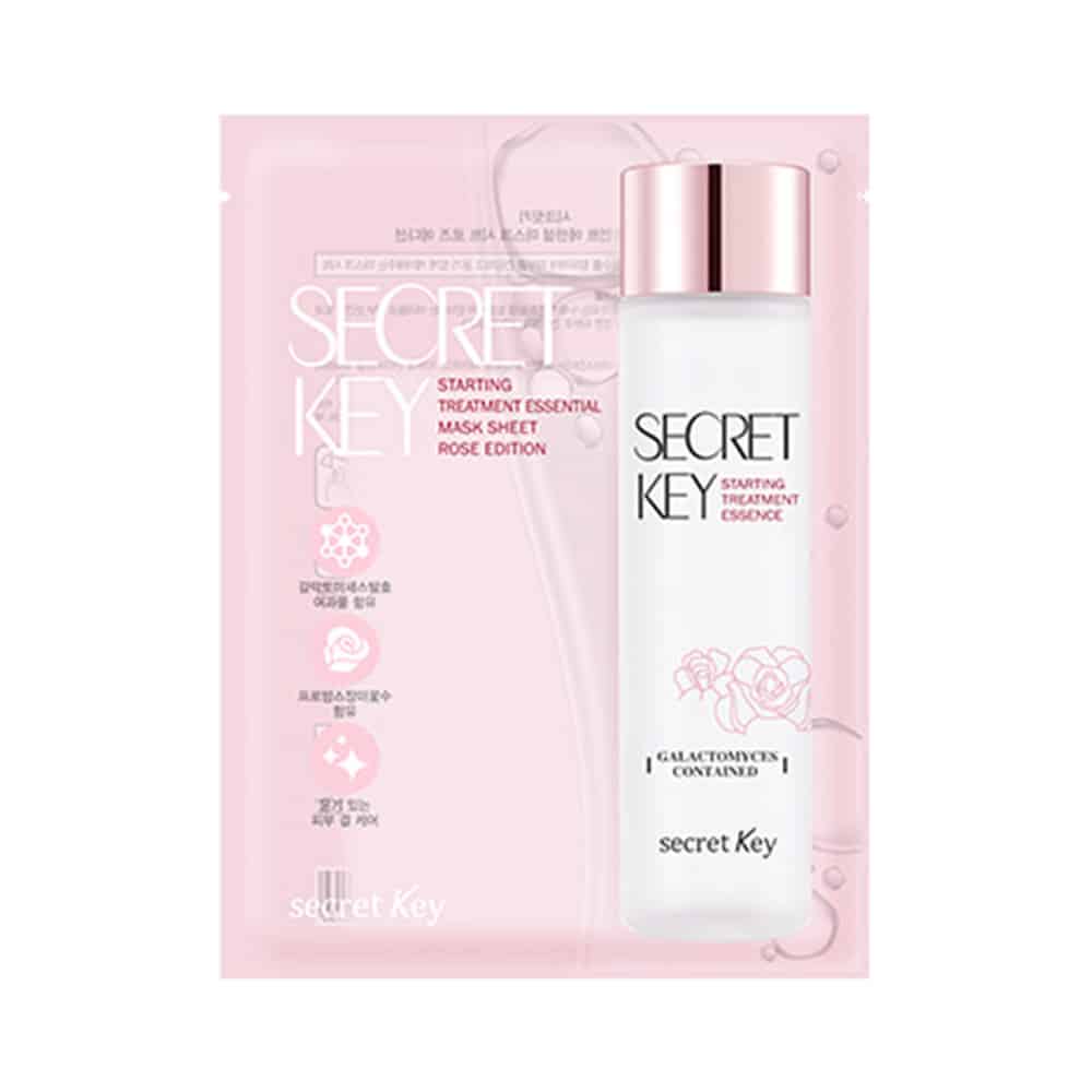 [secret Key] Starting Treatment Essential Mask Sheet Rose Edition-30g*10ea