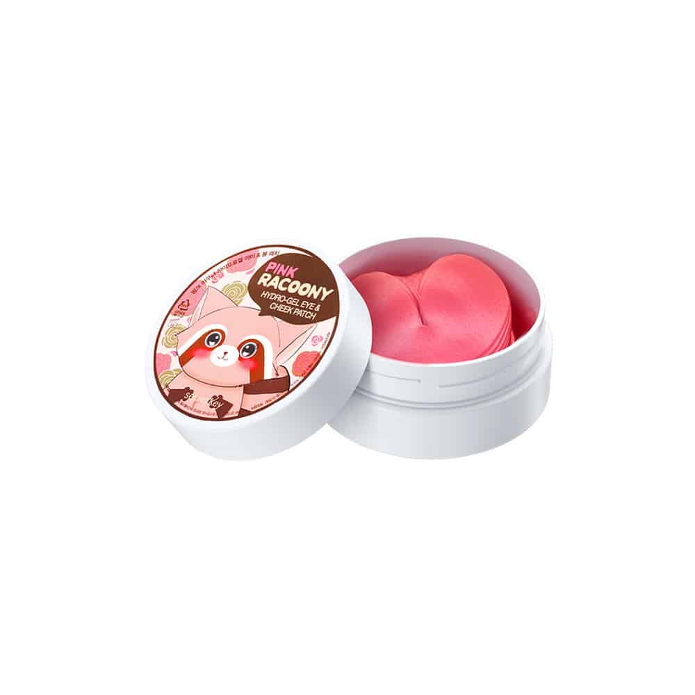 [secret Key] Pink Racoony Hydrogel Eye & Cheek Patch-60pcs