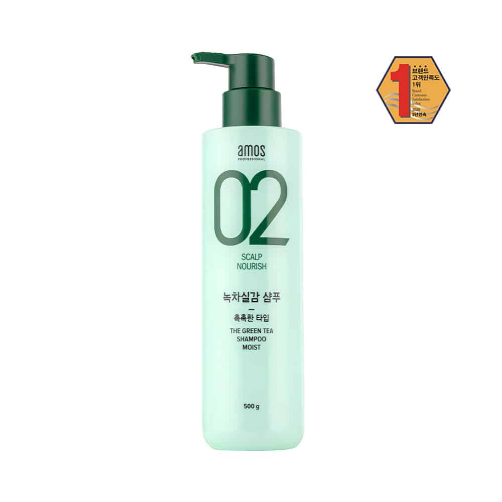 [AMOS] The Green Tea Shampoo Moist 02-500g