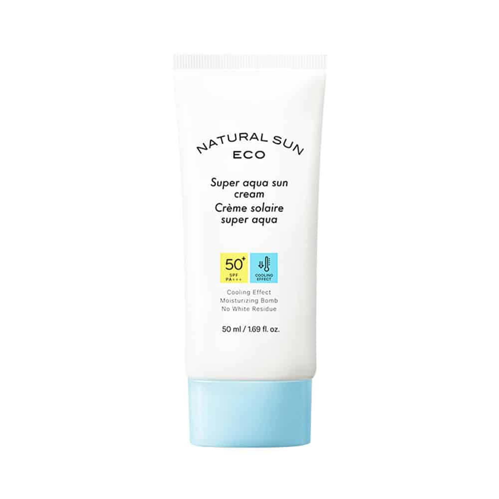 [THE FACE SHOP] Natural Sun Eco Super Aqua Sun Cream-50ml SPF50+ PA++++ | Sunscreen, Cooling sunscreen