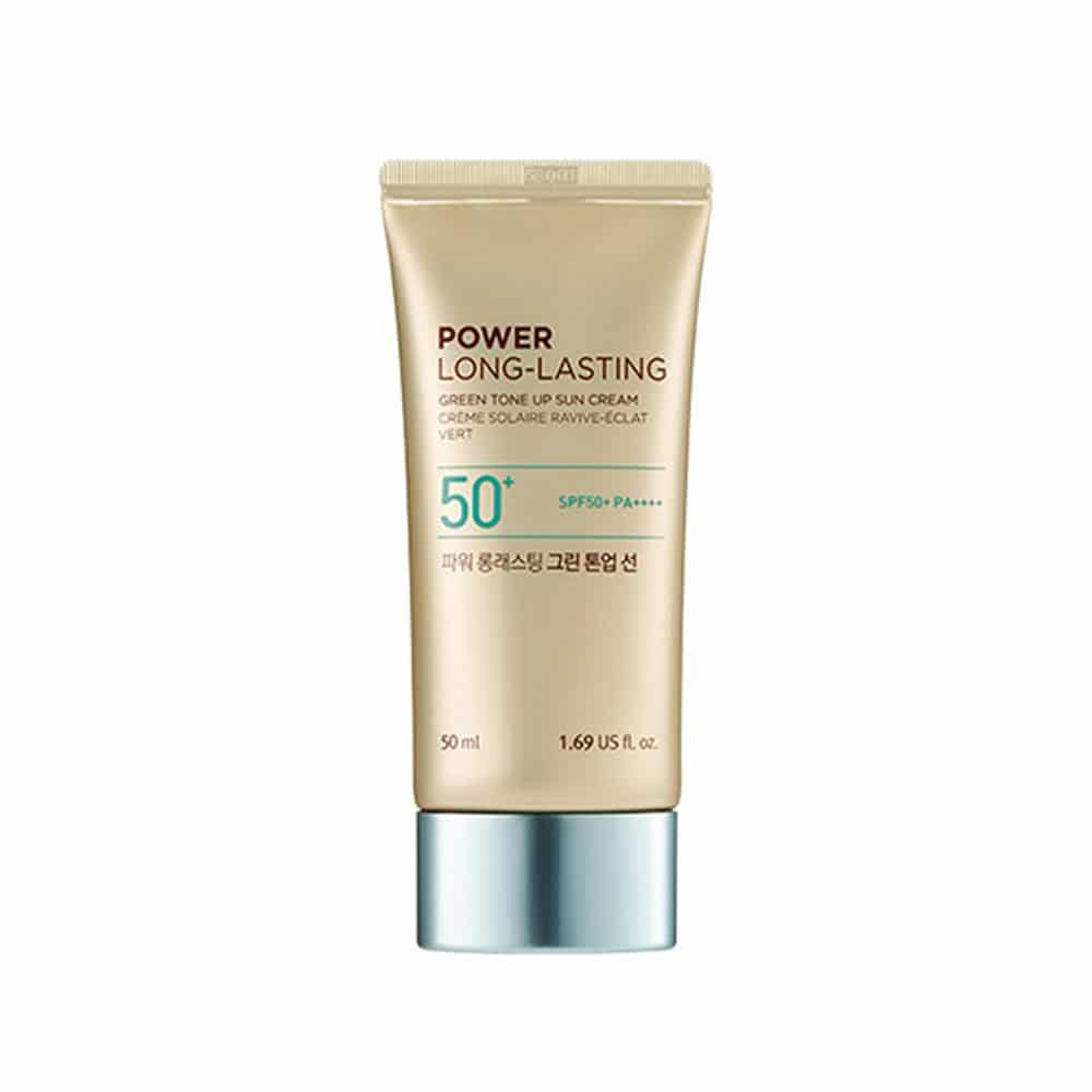 [THE FACE SHOP] Power Long Lasting Green Tone Up SPF50+ PA++++