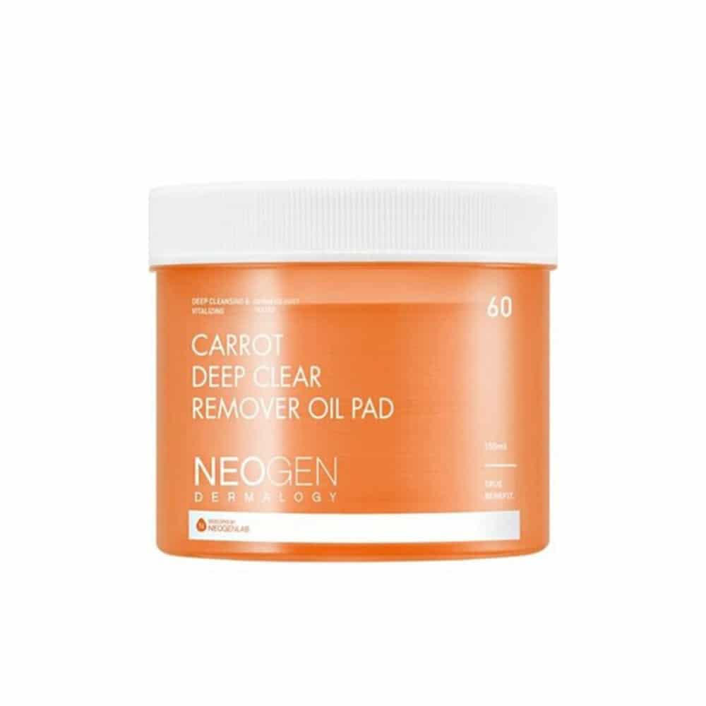 [NEOGEN] Dermalogy Carrot Deep Clear Remover Oil Pad-30pads