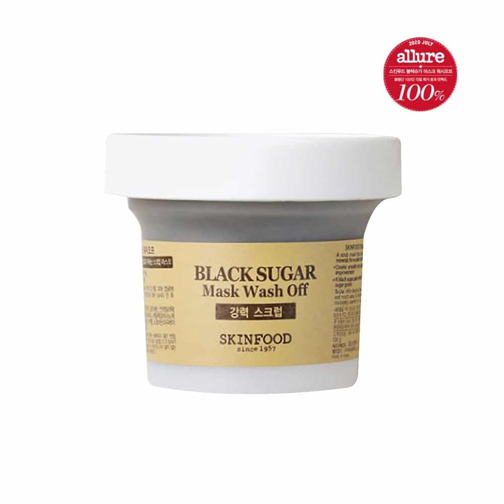 [SKINFOOD] Black Sugar Mask Wash Off-100g