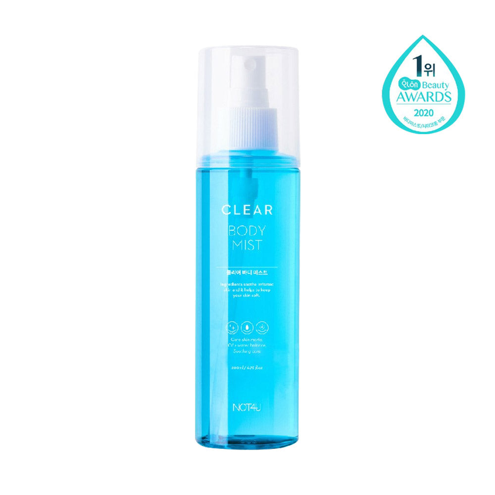 [NOT4U] Clear Body Mist-200ml