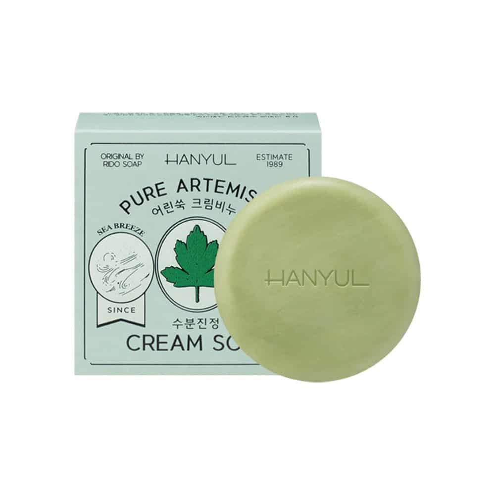 [HANYUL] Pure Artemisia Calming Water Cream Soap-100g