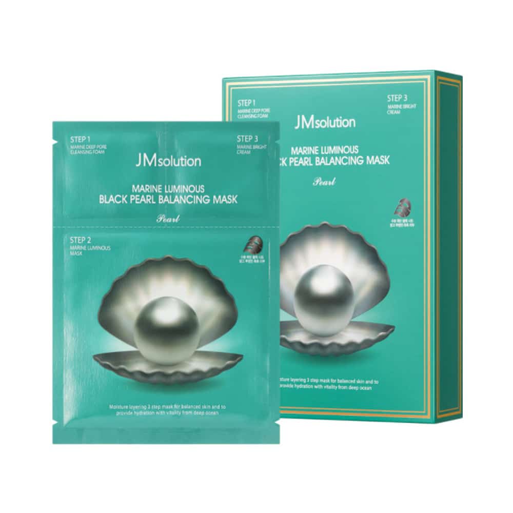 [JMsolution] Marine Luminous Black Pearl Balancing Mask Pearl-10ea