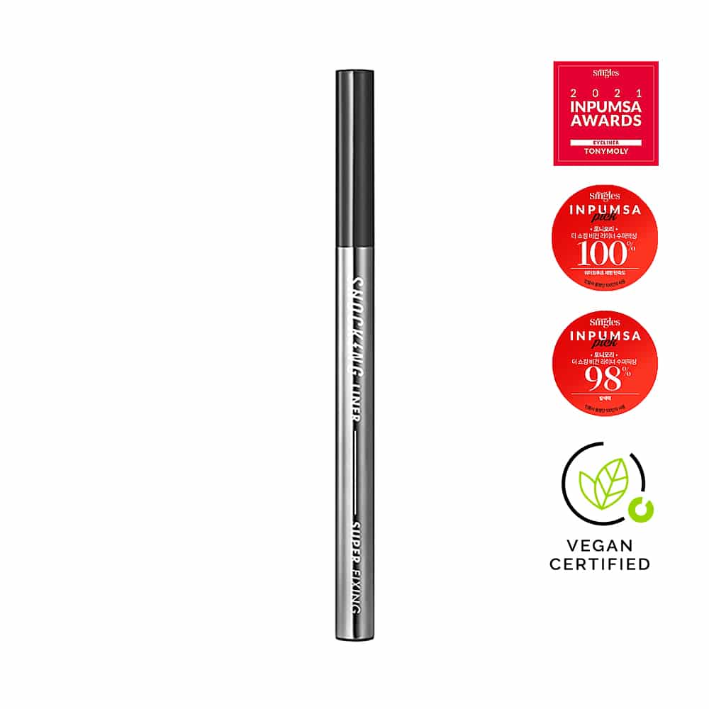 [TONYMOLY] The Shocking Vegan Liner Super Fixing 01 Shocking Black-0.5g