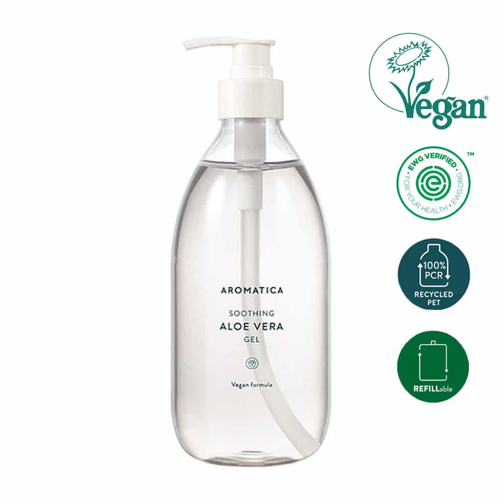 [AROMATICA] Soothing Aloe Vera Gel-500ml