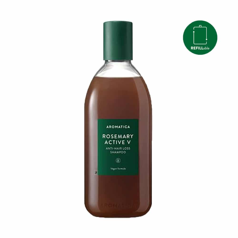 discontinuance [AROMATICA] Rosemary Active V Anti-Hair Loss Shampoo-400ml