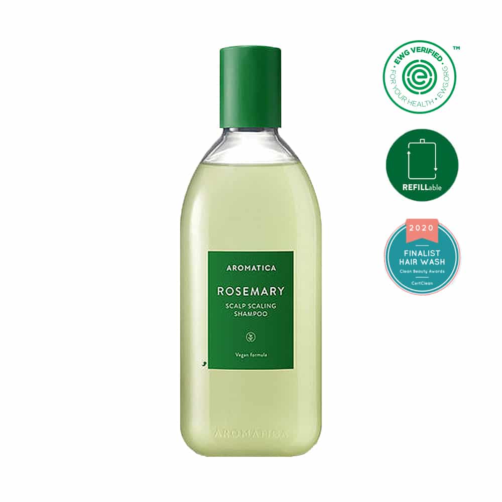 [AROMATICA] Rosemary Scalp Scaling Shampoo-400ml