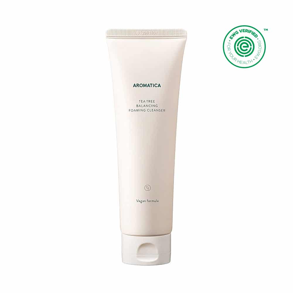 [AROMATICA] Tea Tree Balancing Foaming Cleanser-180g