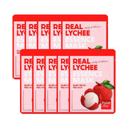 [Farmstay] Real Lychee Essence Mask 10ea