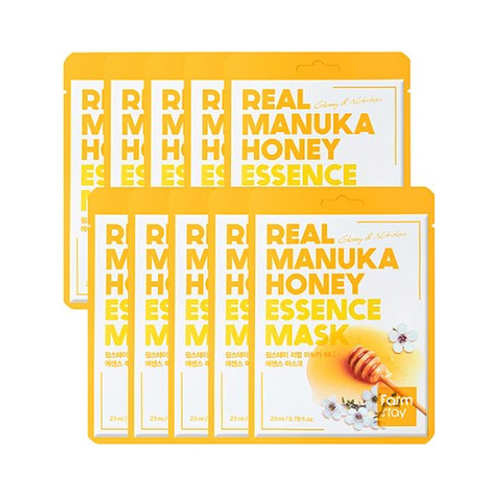 [Farmstay] Real Manuka Honey Essence Mask 10ea