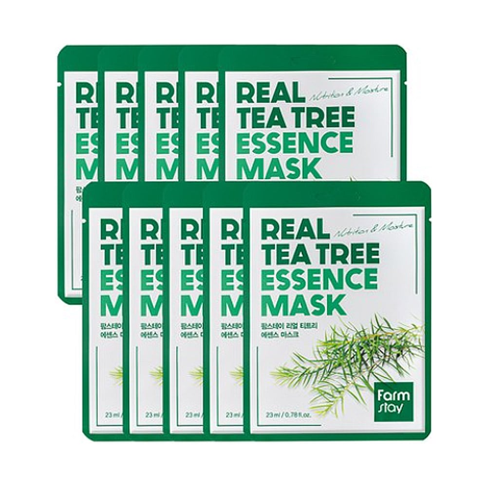 [Farmstay] Real Tea Tree Essence Mask 10ea