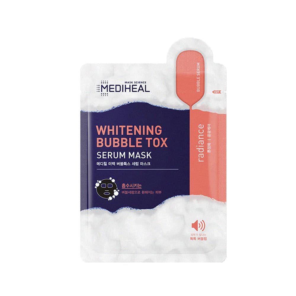 [MEDIHEAL] Whitening Bubble Tox Serum Mask-1ea