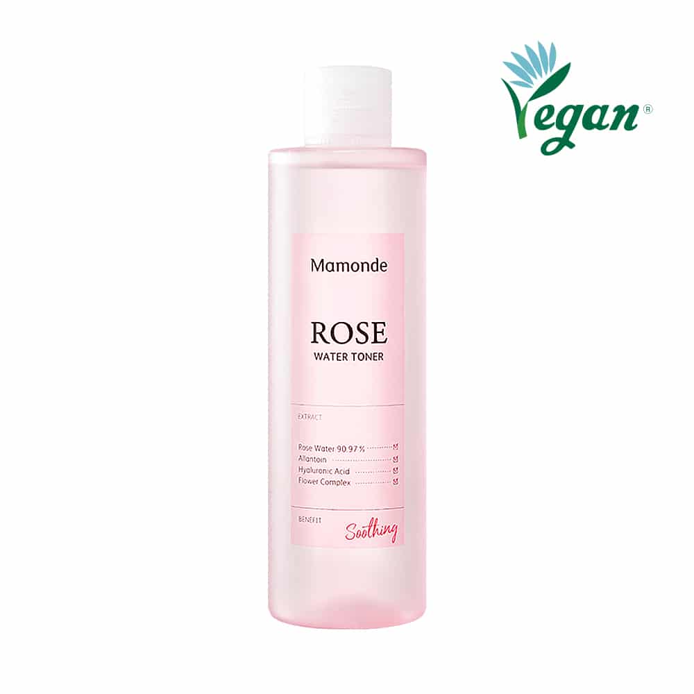 [Mamonde] Rose Water Toner-250ml | Vegan, Calming Dry skin, Sensitive skin