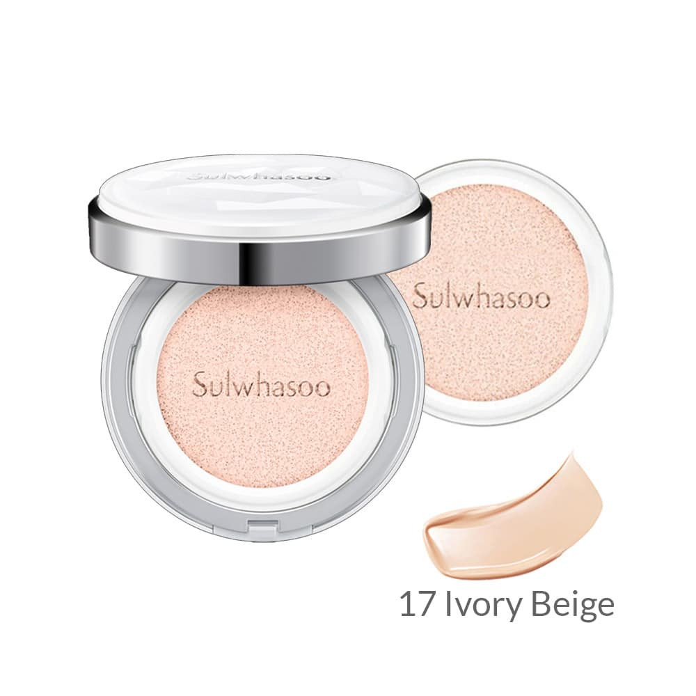 [Sulwhasoo] Snowise Brightening Cushion 17 Ivory Beige-14g+refil 14g