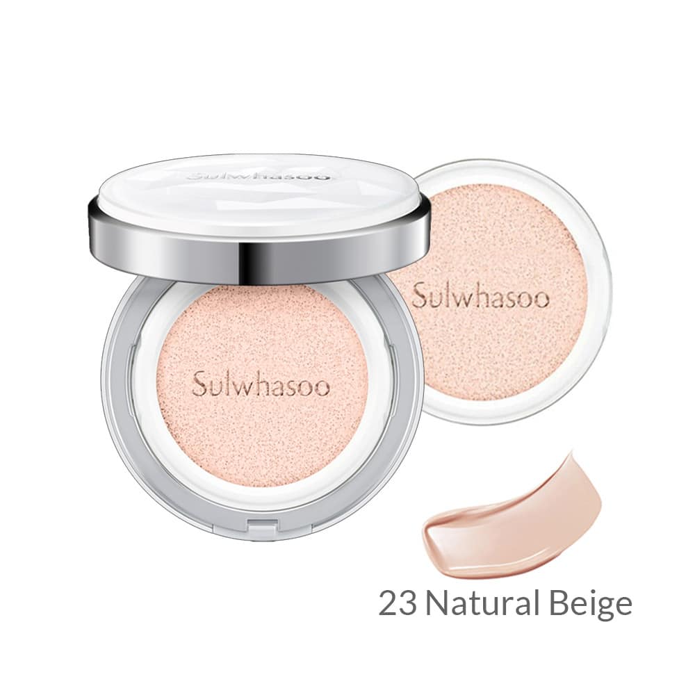 [Sulwhasoo] Snowise Brightening Cushion 23 Natural Beige-14g+refil 14g | SPF 50+ PA+++ | Brightening