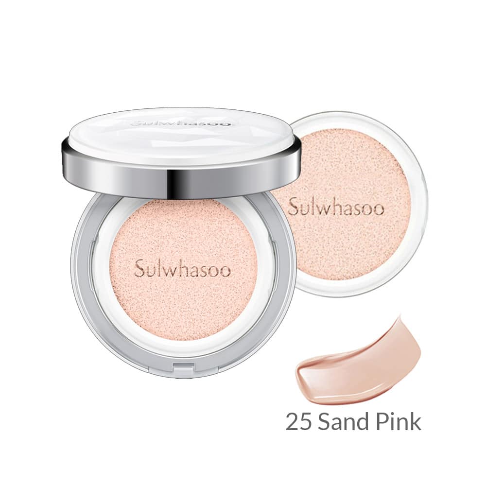 [Sulwhasoo] Snowise Brightening Cushion 25 Sand Pink-14g+refil 14g | SPF 50+ PA+++ | Brightening