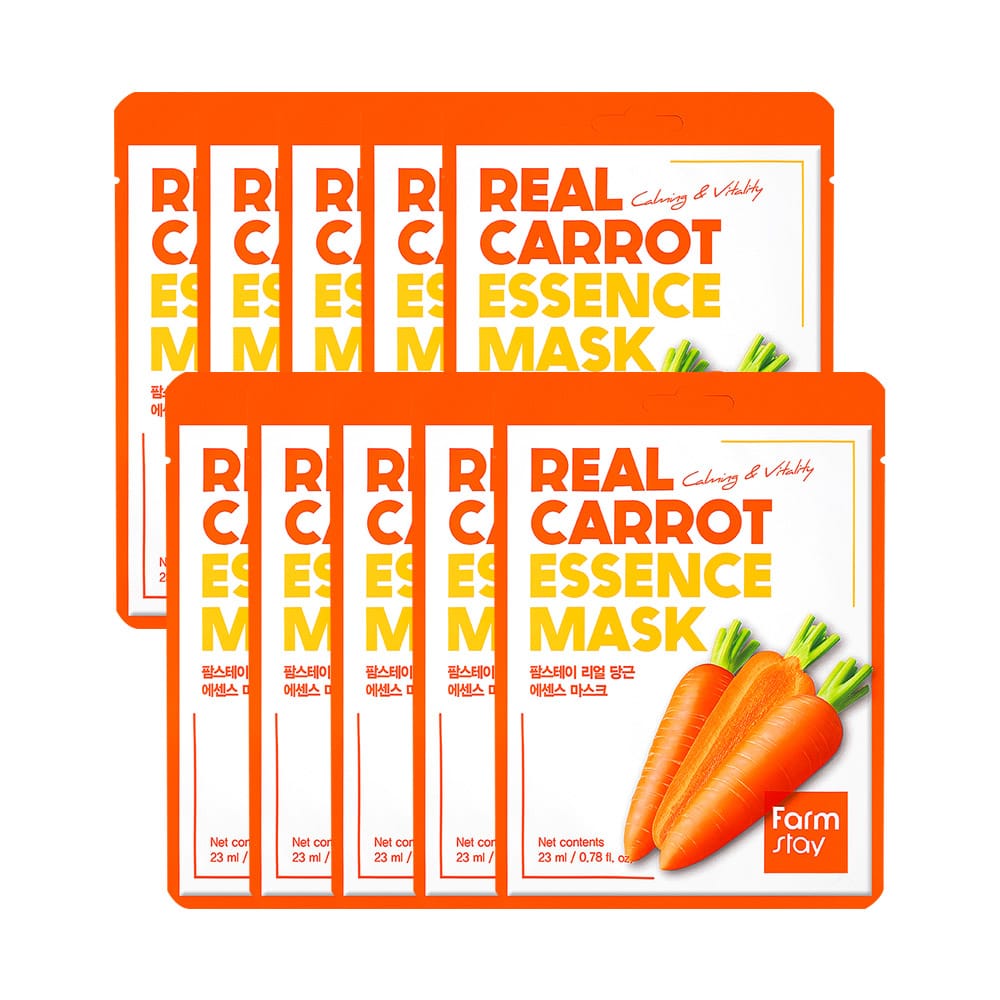 [Farmstay] Real Carrot Essence Mask 10ea