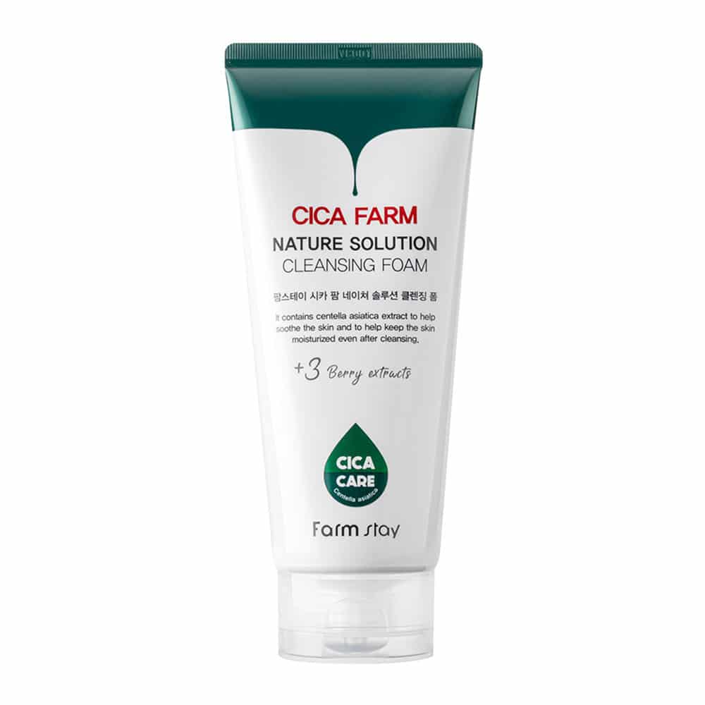 [Farmstay] Cica Farm Nature Solution Foam Cleanser 180ml