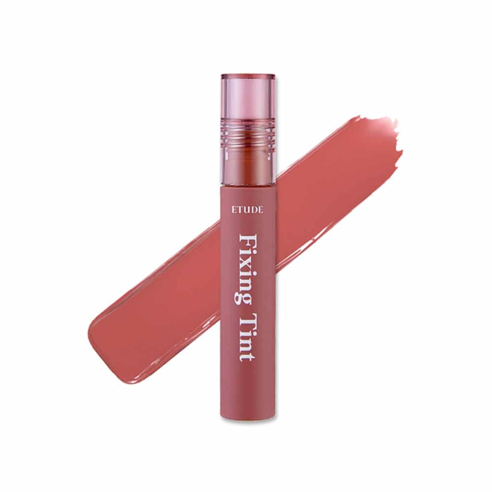 [Etutde House] Fixing Tint #12 Salmon Brick-4g / Matte tint, Mask proof, Lip tint, Moist finish tint