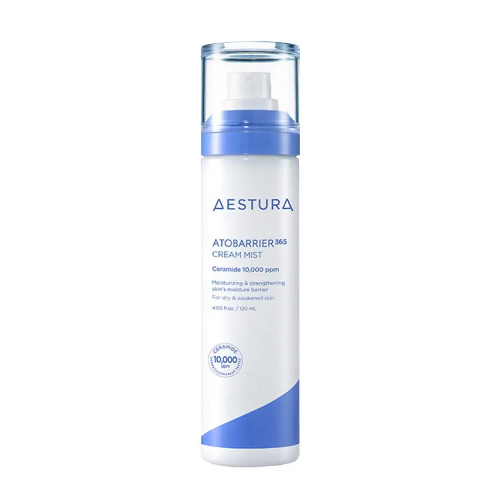 AESTURA Atobarrier 365 Cream Mist 120ml | Ultra-Fine Moisturizing Barrier Mist for Dry & Sensitive Skin