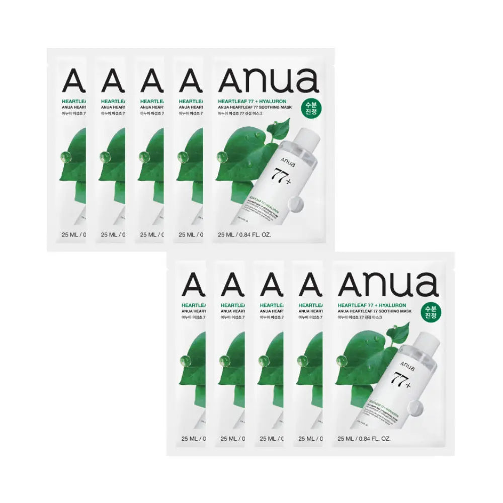 ANUA Heartleaf 77 Soothing Mask Sheet 10ea