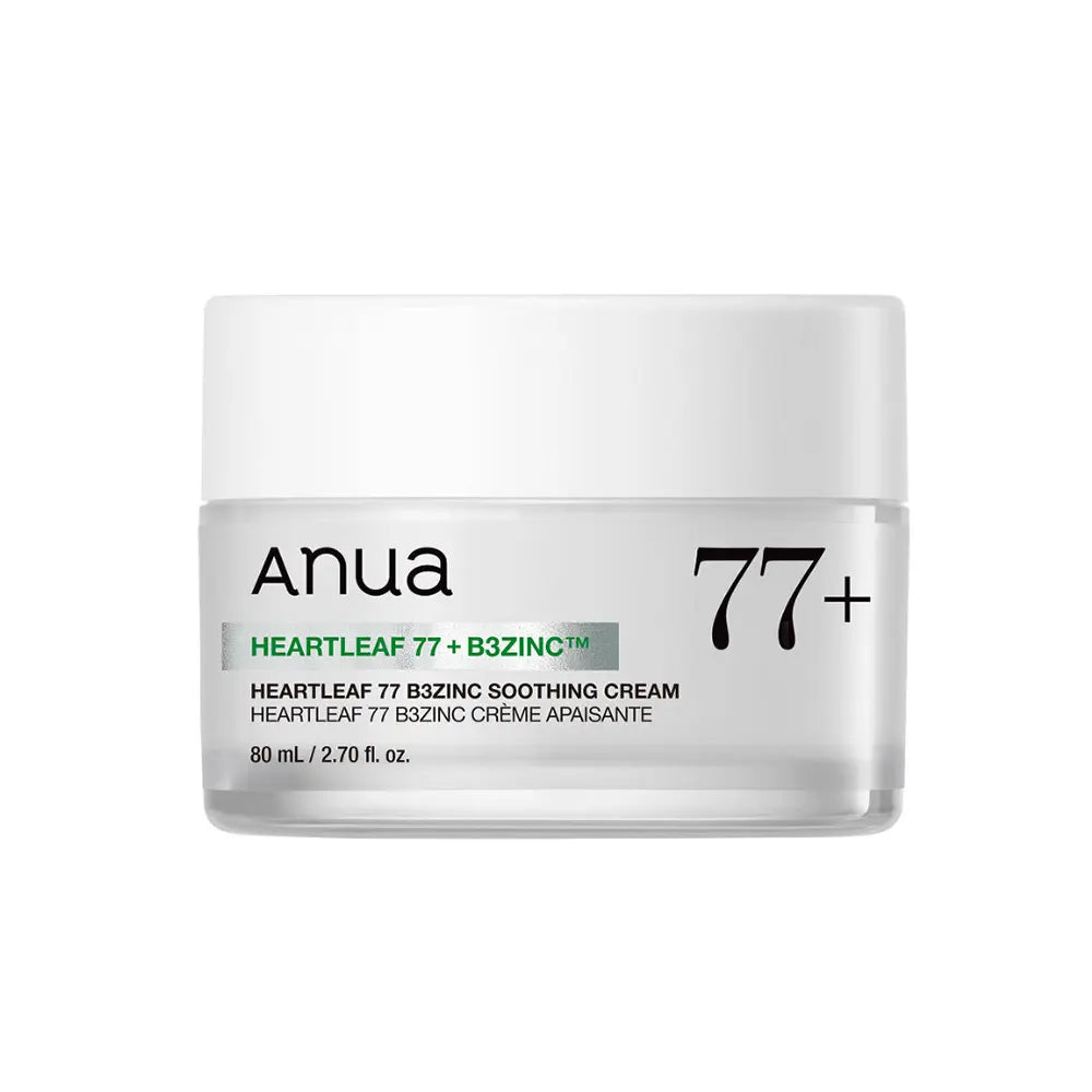 Anua Heartleaf 77 B3Zinc Soothing Cream 80ml