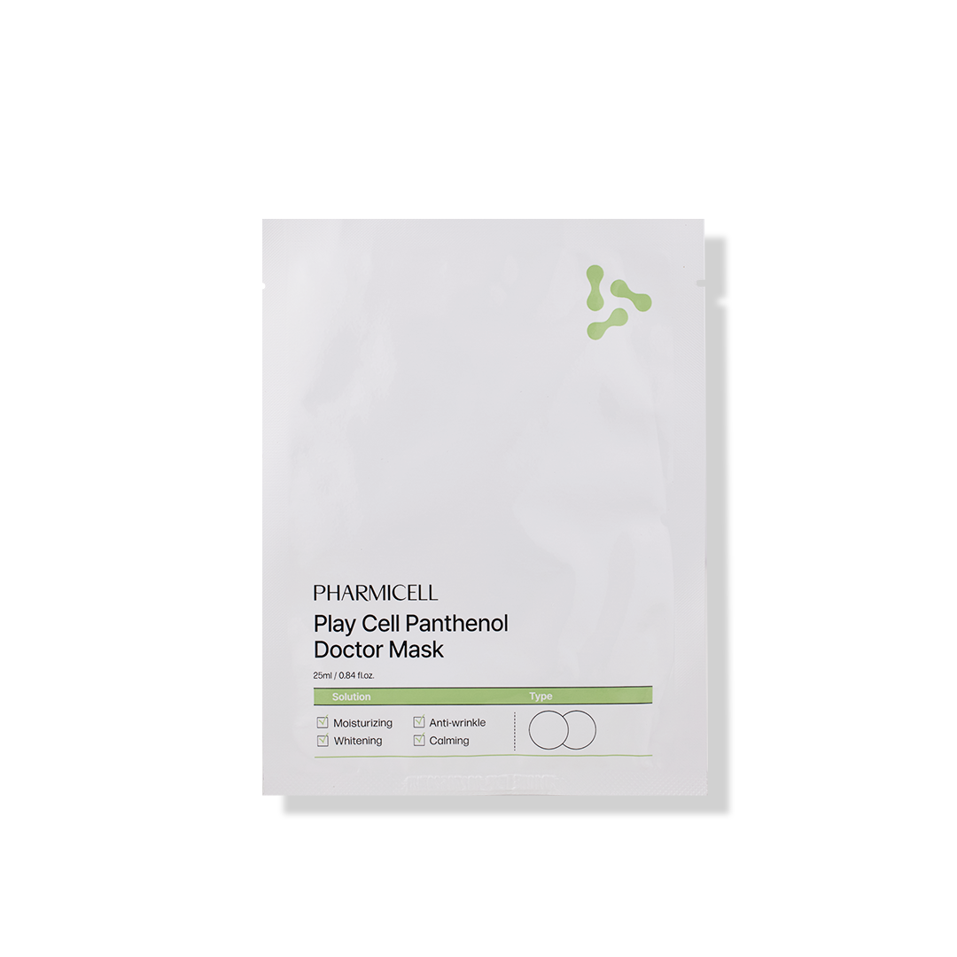 [By Pharmicell Lab] Play Cell Panthenol Doctor Mask 25ml x 5ea