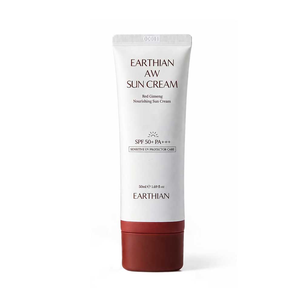 EARTHIAN AW Sun Cream SPF50+ PA++++ 50ml |  Lightweight Serum Sunscreen