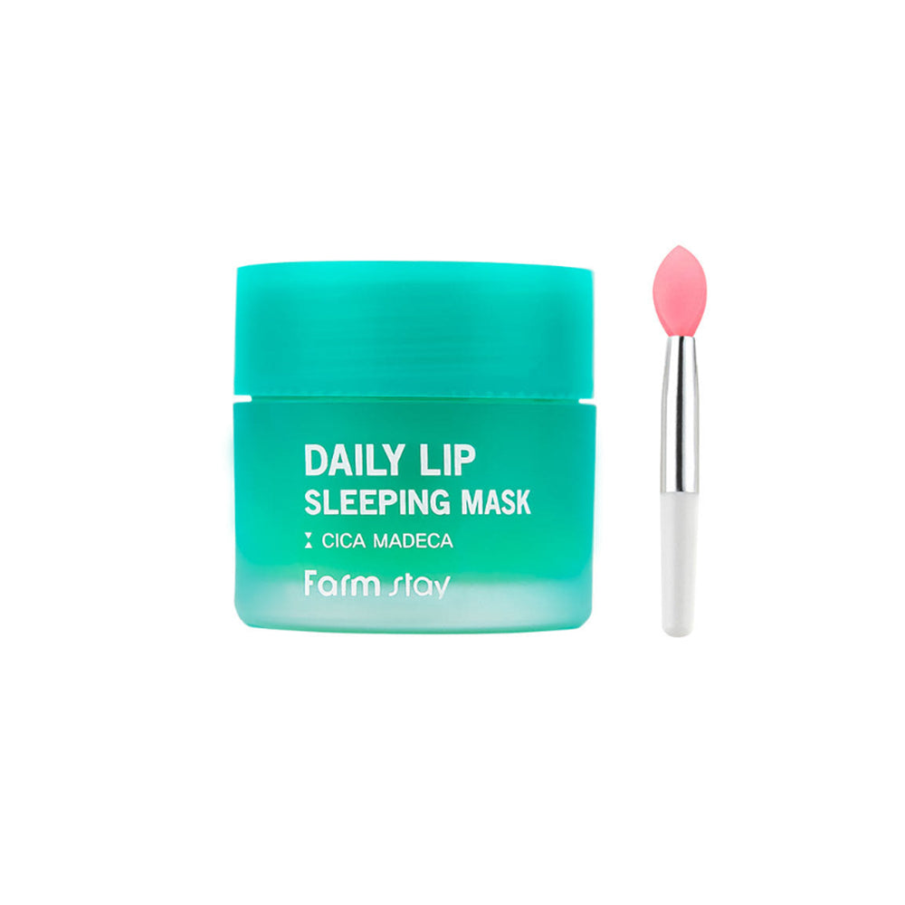 Farmstay Daily Lip Sleeping Mask Cica Madeca 20g – Overnight Hydrating & Repair Lip Mask