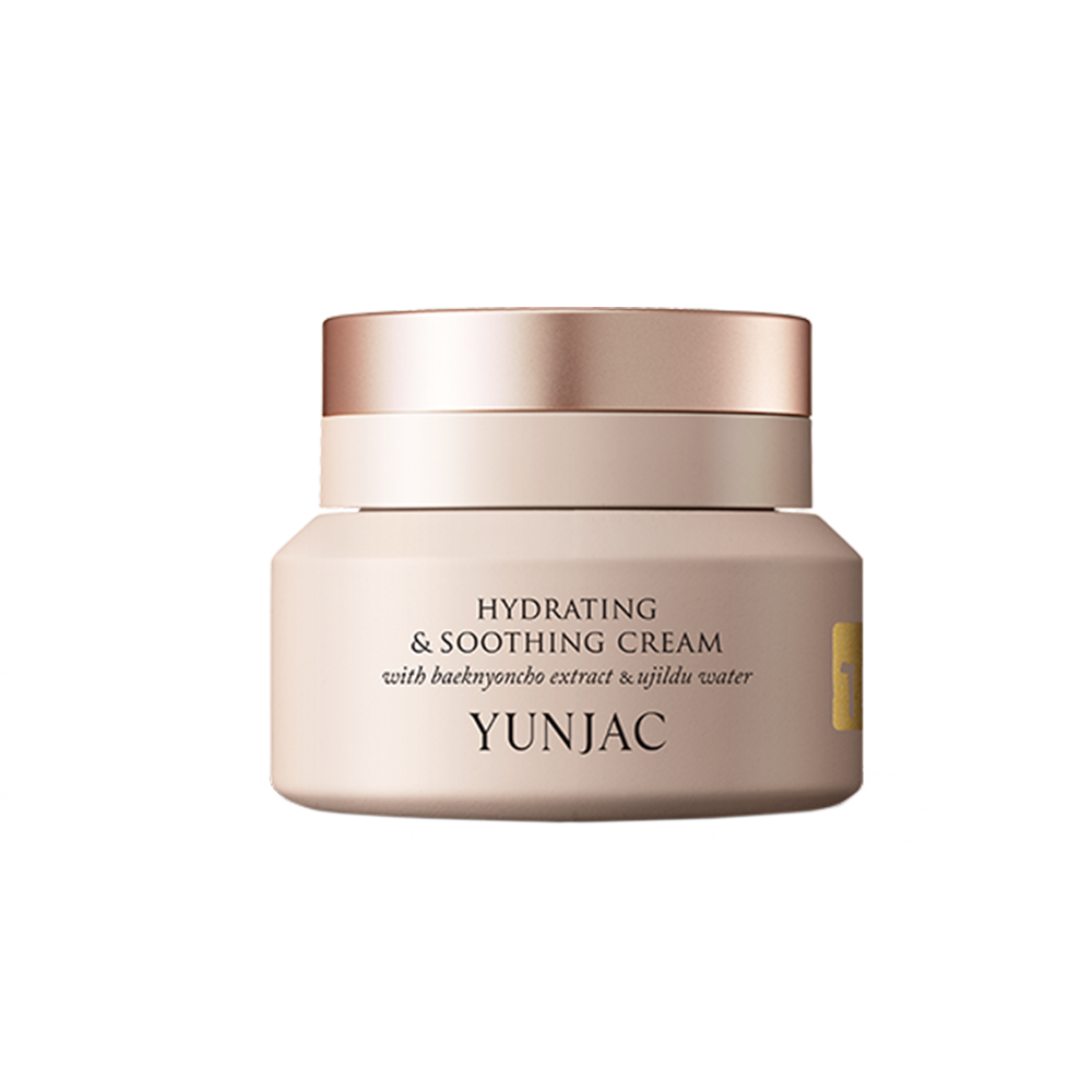 [YUNJAC] Hydrating & Soothing Cream With Baeknyoncho Extract & Ujildu Water 50ml