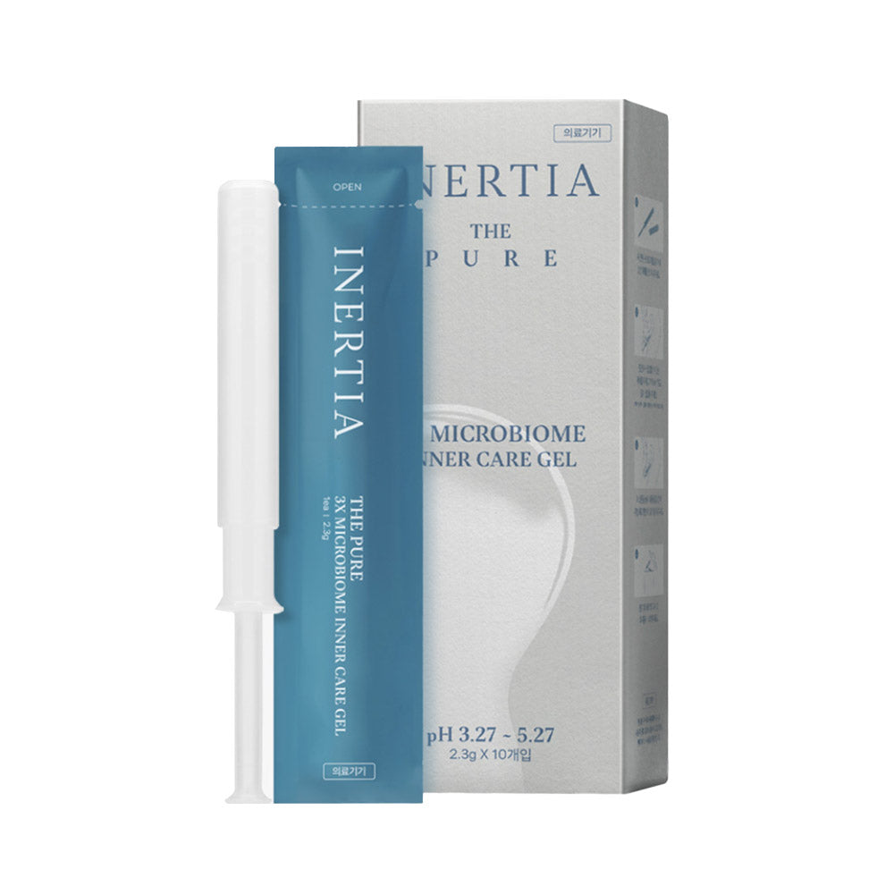 [INERTIA] the Pure 3X Microbiome Inner Care Gel_PH 3.27~5.27 (2.3 g x 10 pieces)