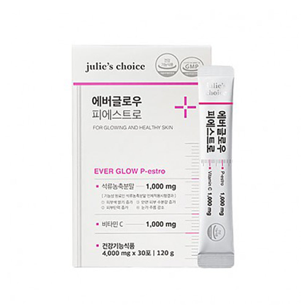 [Julie's Choice] Ever Glow P-estro 4g x 30 Sticks / Inner Beauty for bright and moist skin