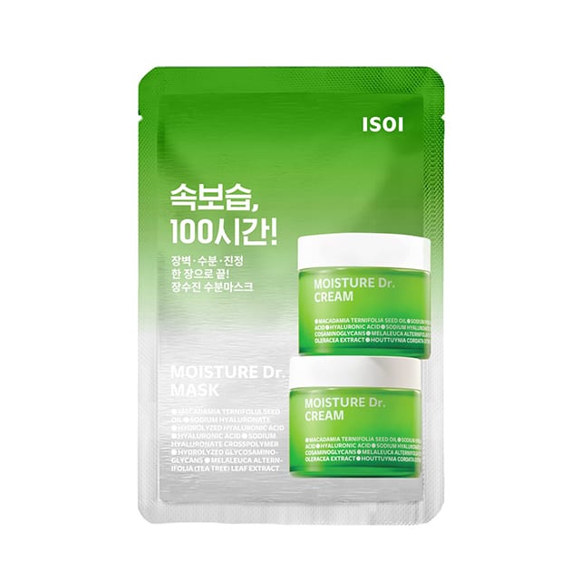 [ISOI] Moisture Dr. Cream Mask Sheet 22ml 10ea