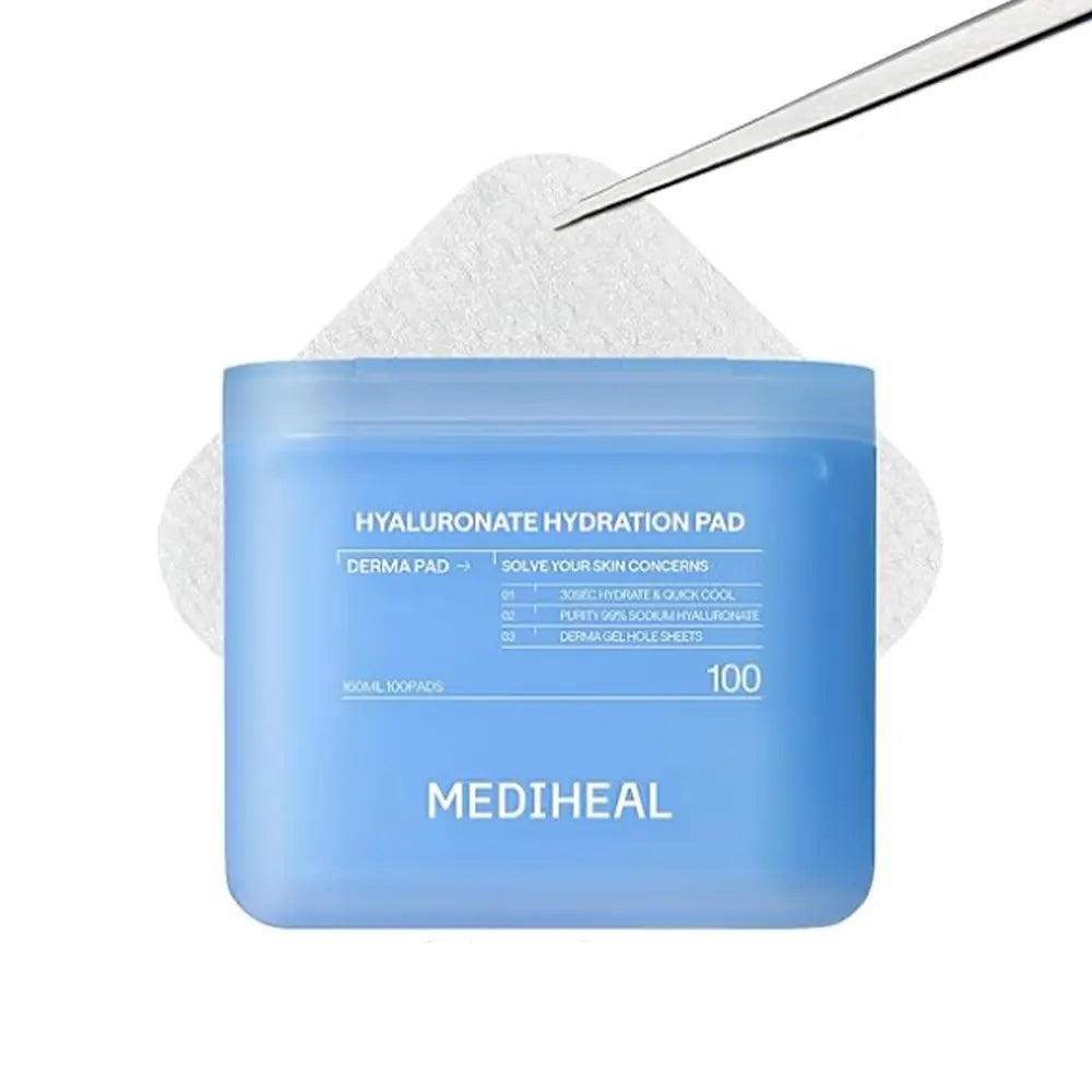 Mediheal Derma Toner Pad Hyaluronic Acid 100 Sheets