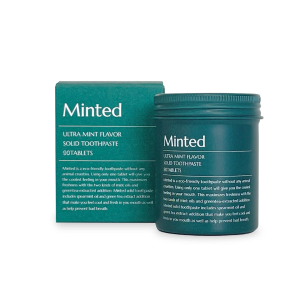 Minted Premium Solid Toothpaste 90 Tablets