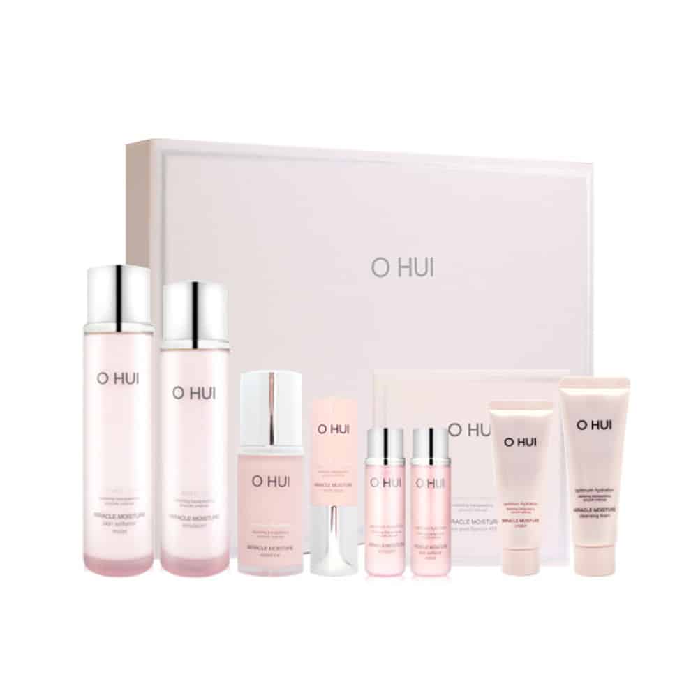 [O HUI] Miracle Moisture 4pcs special set  |  Wrinkle Improvement, Anti-aging, barrier of the skin, ceramide