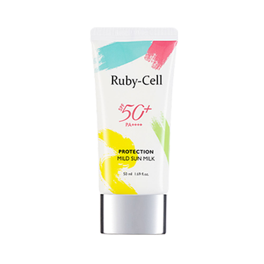 [RUBY-CELL] Protection Mild Sun Milk 50ml SPF 50+ / Sunscreen / Face Sun Cream