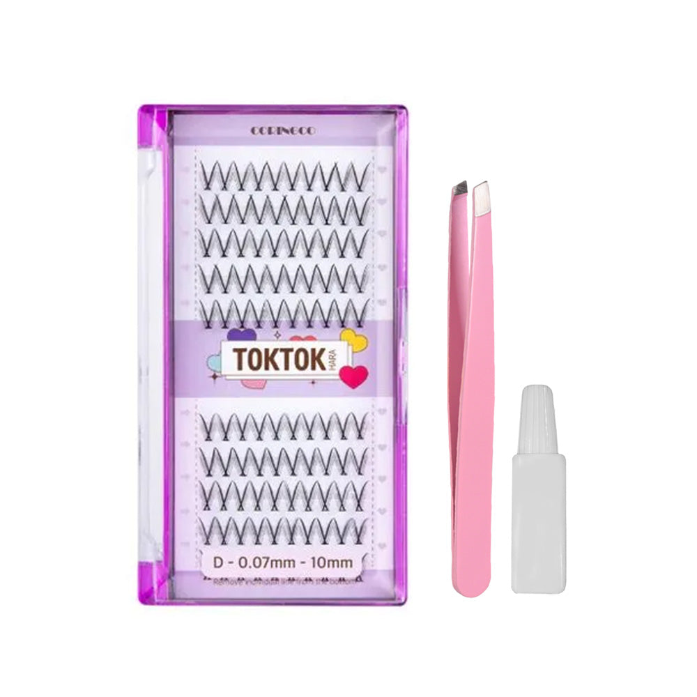 [CORINGCO] Toktok-Hara Check Eyelash _ Black 12mm